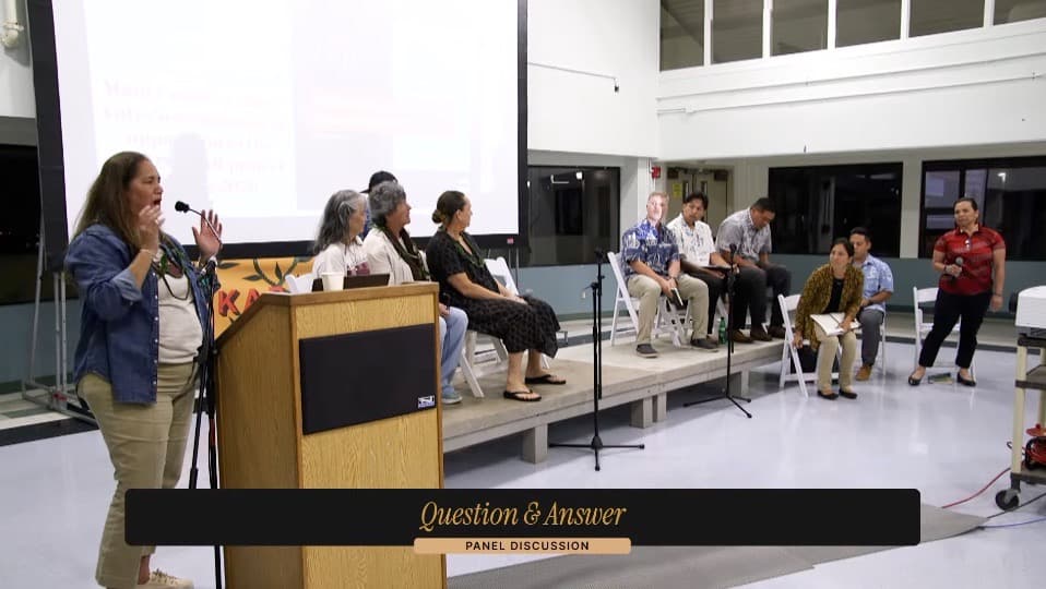 Recap of Q&A at Hanohano ʻO Haleakalā